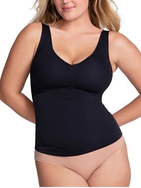 NEW Honeylove LiftWear Tank built-in wireless molded-cup X-compression Size XL